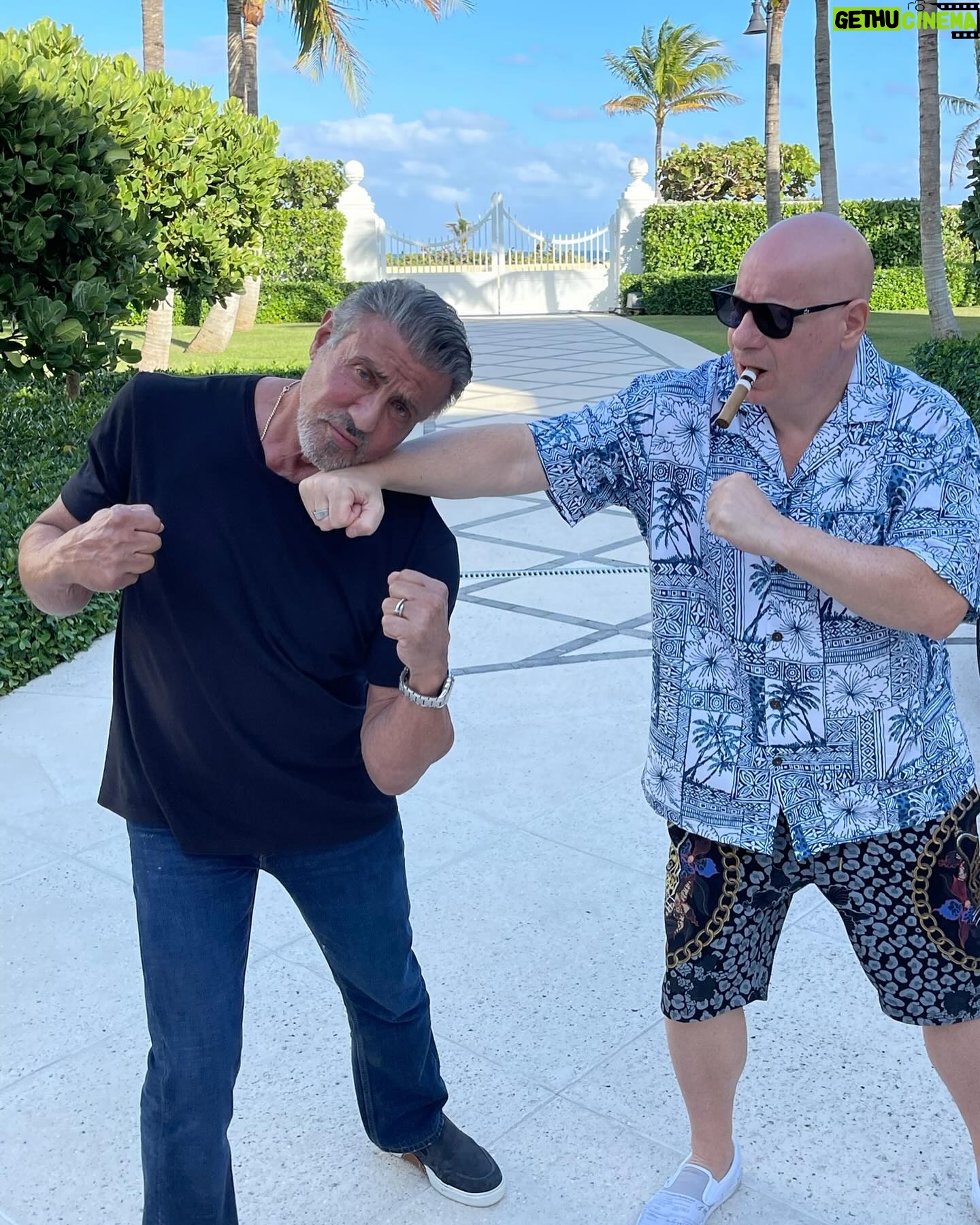 Jeff Ross - 5.4K Likes - Happy birthday champ @officialslystallone 💪🏽