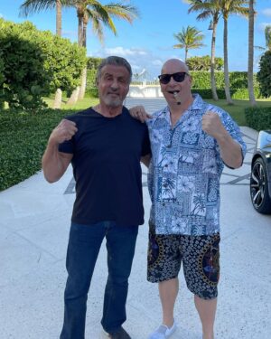 Jeff Ross Instagram - Happy birthday champ @officialslystallone 💪🏽