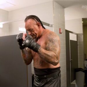 Jeff Sciullo Instagram - Elias v Undertaker was set to happen in Saudi shortly after this segment. Everything about this night was electric. THINGS CHANGED.  Myself and The Deadman have crossed paths multiple times since I’ve been here, and I hope it’s not the last. There is a great story to be told both on screen & behind the curtain. He’s one of the greatest to ever do it. Check out @Undertaker: The Last Ride on the @WWE network to learn more about the man behind The Undertaker.