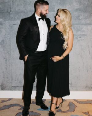 Jeff Weldon Instagram - Danielle and I had a blast celebrating the Kotarra’s on their BIG DAY! It was nice having a reason to dust off the Tuxedo and get dressed up with the wifey. Again, huge congrats to Paige and Nate!!