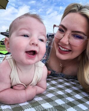 Jeff Weldon Instagram - The Texas Eclipse was a “Total Eclipse of the Heart!” Although we had a bit of overcast skies, what a beautiful day to enjoy a picnic at @untamedwines with my gorgeous wifey and handsome little man, Theodore. Relaxation and nice weather served us well!