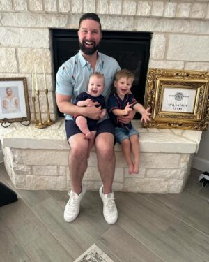 Jeff Weldon Instagram - Being a Father to these two boys has been my greatest accomplishment! Well, outside of course of finding my true love and wife, Danielle— the boys wouldn’t be here without her involvement 🤪🥰I love them both so much and it’s been such an exciting learning experience as I continue to push myself to be a better provider, protector, role model, and Dad than I was the day before. 

Winston & Theo—I’m so very proud of you and can’t wait to see you continue to grow and become the amazing men I know you’ll both be!

Winston— you are the reason I became a Dad back on 3/2/2022 and you truly are my “mini-me” and I love every second of it. 

Theo— you made me a “Super Dad” on 12/4/2023 and seeing you grow and how much you just love giggling and getting all of the cuddles has been truly a blessing and you’re an amazing addition to our little family of Weldon boys! You’re Moms “mini-me,” but just as loved as your big brother!!