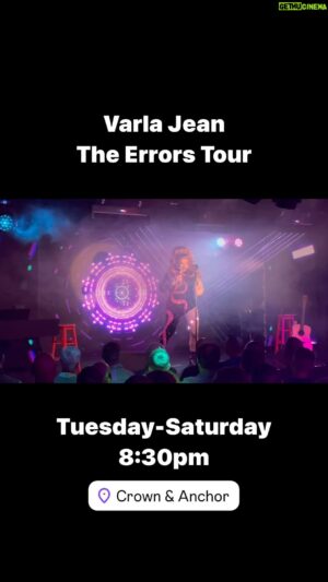 Jeffery Roberson Instagram - Varla Jean: The Errors Tour! Back on tonight! @onlyatthecrown onlyatthecrown.com #ptown2024 #theerrorstour #varlajean #missrichfield1981