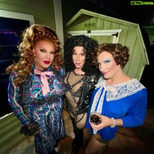 Jeffery Roberson Instagram - Showgirls! Showgirls! Showgirls! Love these two! What a wild fun night! #showgirlsptown Photo by @glamgender