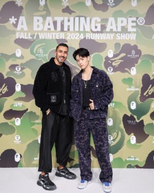 Jeffrey Dong Instagram - Childhood memories🔥 @bape_japan  #bapefw24 #abathingape