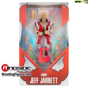 Jeffrey Jarrett Instagram - Jeff Jarrett “Double J” @Jazwares @AEW Ringside Exclusive NEW IMAGES! 🎸🎸🎸

Shop now at Ringsid.ec/JeffJarrettExclusive

#RingsideCollectibles #WrestlingFigures #AllEliteWrestling #Jazwares #AEW #AEWDynamite #AEWRampage #AEWCollision #RingsideExclusive #JeffJarrett