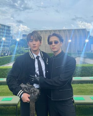 Jeffrey Ngai Instagram - 誰能想到當初的一首「失約巴黎」能陪伴我走到這麼遠
巴黎 謝謝你 🇫🇷 我們沒有失約
當初第一次帶我到巴黎到現在
always a pleasure with @louisvuitton 
最開心是和大家打成一片，謝謝大家昨晚的照顧
mad love brothers 🫶🏽

#LVMENSS25
#LOUISVUITTON
#PharrellWilliams