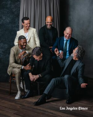 Jeffrey Wright Instagram - “Oppenheimer” star Cillian Murphy; Andrew Scott, whose film “All of Us Strangers” deals with healing through connecting with those we’ve lost; Colman Domingo, who plays a hero of the civil rights movement fighting internal divisions in “Rustin” and the abusive Mister in “The Color Purple”; Paul Giamatti, who plays a misanthropic teacher in the boarding school-set “The Holdovers”; Mark Ruffalo, a debauched cad in “Poor Things”; and Jeffrey Wright, an author driven to farcical extremes in “American Fiction” (and Adam Clayton Powell Jr. in “Rustin”), got together with The Times’ @michael_ordona_ last month just days after the actors’ strike had ended to do some truth-telling for The L.A. Times Envelope Actors Roundtable.

They shared their thoughts on the gravitational centers of their characters, the looming threat of artificial intelligence and how returning to work can’t be the same as it was before.

📺 Watch their conversation at the link in @latimes_entertainment’s bio

🖊️ @michael_ordona_ 
📸 @jason_armond 

#TheEnvelope #actorsroundtable