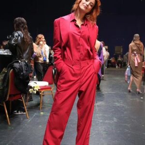 Jelena Stupljanin Instagram - "Give peace a chance STOP WAR, "  by BOŠKO @martinivestoofficial @belgradefashionweek 
Hvala mili @brobos1 za čarobno veče ❤️
📸by @dusko.vukic