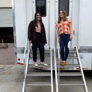 Jenna Doolittle Instagram - 🎉Congrats to all the whole team of On the Verge! It just dropped on @netflix yesterday so go check it out! 

I had so much fun acting, but on the other side of the camera once again - playing a Casting Assistant. Did you know I actually was a real commercial casting assistant back in the day?! 

It meant a lot to be a tiny part of this as it was in 2020 when we were still under pretty strict quarantine & I actually left my house & got to be surrounded by some awesome creatives. #winwin 

Thank you to @mathieudemy for making filming so fun & thanks to the coolest co-star around the adorable & hilarious @official_kai_to! Also was so happy I got to meet & spend the day with the lovely @penelope_gil! 

Loads of gratitude to @wobjaws2 for the opportunity to play! ✨

Check out On the Verge & lmk what you think, friends! ✨