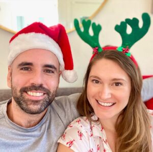Jenna Doolittle Instagram - ✨What a year… wishing you all the happiest of possible holidays this year! ❤️

While this is far from the usual holiday season, I still find joy when I think of how many people I have in my life to love and who love me. 🥰

I hope this year will teach us to appreciate our time together even more. You better watch out….next years hugs are gonna be off the charts!!! 

For now, I’ll just be here in my jammies, listening to Christmas music, stuffing my face and smothering my cat. 

PS. Swipe to see us failing to get a good picture with our Christmas kitty. 😻

#happyholidays #merryandbright #christmaskitty