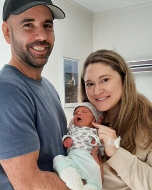 Jenna Doolittle Instagram - ✨We welcomed our sweet boy Kingston Joseph Tente into the world on 2/19 at 8:49pm, weighing 7lbs 4oz & measuring 20 1/2 inches long. I truly don’t know how to share our absolute joy. We are over the moon in love. ❤️

✨He’s named Kingston after the town where @matttente & I met & where my family has lived in for generations. Joseph in honor of Matt’s dad, Dennis (his middle name), and for those of you who don’t know, my husband’s last name is Tente. 🤗

While he arrived via C-section, which wasn’t the plan, both of us are doing great! 

Thanks to all in advance for the love & support. We are so grateful & so so happy xx . ❤️