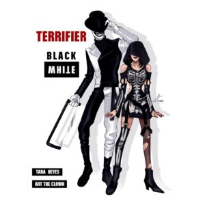 Jenna Kanell Instagram - With another collection of epic fan art, I formally invite you to join me this Saturday night on @crazytrainradio for a virtual watch along of #TERRIFIER, where a portion of their proceeds benefit families impacted by the Uvalde massacre.