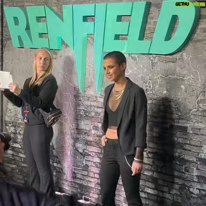 Jenna Kanell - 3.3K Likes - #Renfield hits theatres in two weeks!!! I’m so proud to be a part of this @chrismckay_director ride, which was just as much fun to make as it is to watch. Grab your familiars and get your @renfieldmovie tickets before the sun comes up 🩸