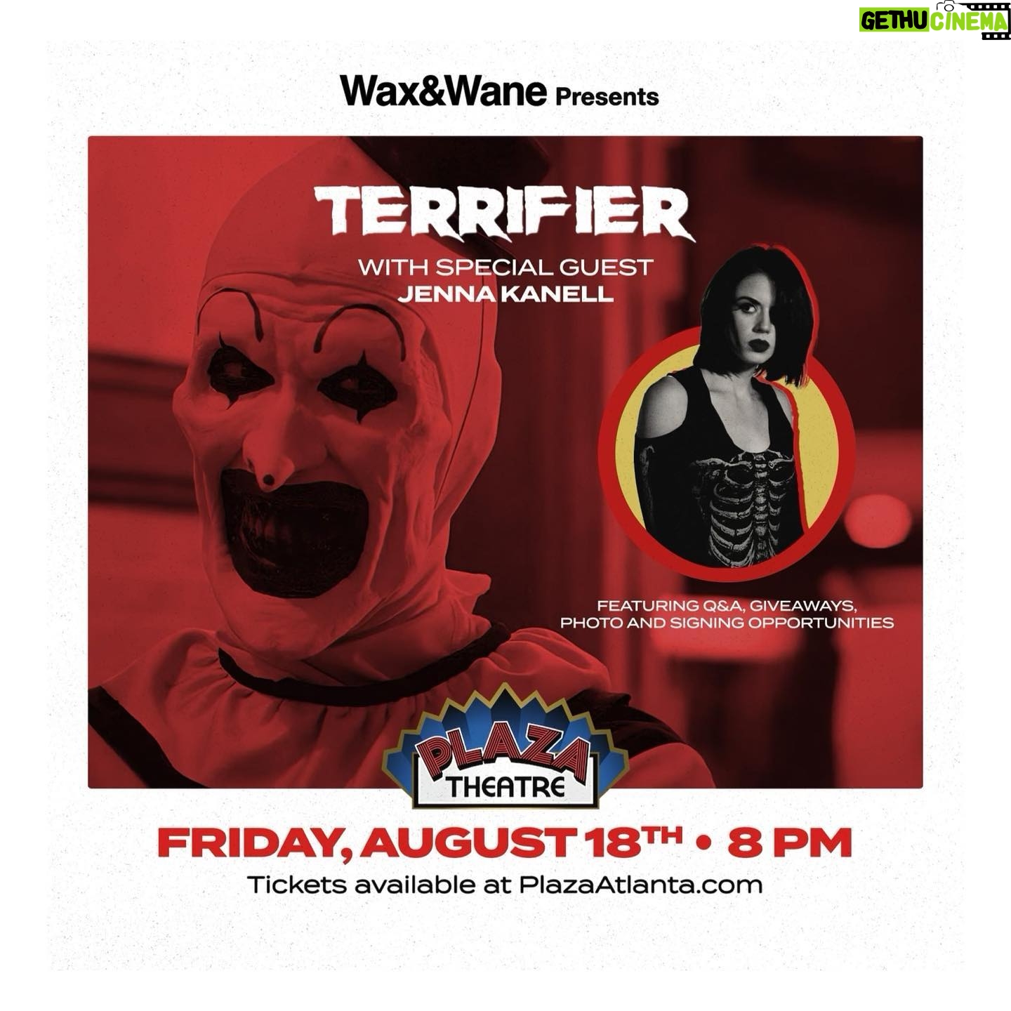 Jenna Kanell - 1.4K Likes - Another badass collection of Tara Heyes fan art! Join me in one week at a local screening of #Terrifier run by some of my favorite indie folks - details on the last slide ♥️ In support of the strike, our talkback afterwards will center around horror and film in general, and anything under the sun aside from struck company work. Suggested topics: theories on unsolved mysteries, best practices in labor uprisings, and fun facts about sea creatures.
As we fight alongside our unions, thank you for supporting independent artists in any way you can. Cat food doesn’t pay for itself.