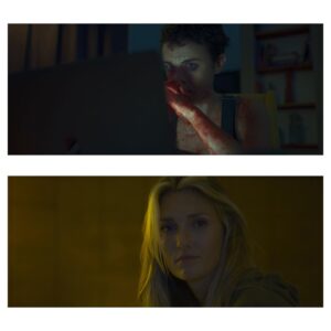 Jenna Kanell Instagram - FACELESS AFTER DARK premieres tonight in London on the Fright Fest main screen! Directed by Raymond Wood, written by myself and @_toddjacobs, and brought to life by a talented team of independent artists. There’s a link to the trailer in my bio.

In the meantime, get ready for the @cineworld IMAX-sized carnival of chaos! Hopefully watching a fifty foot version of myself having a panic attack doesn’t give me one! Only time will tell! 🤸🏻‍♀️

Screenings (will update as more are announced):

@frightfestuk - London, UK
@grimmfest - Manchester, UK
@screamfestla - Los Angeles, California
@vancouverhorrorshow - Canada 
@screamfestla (closing night) - New Orleans, Louisiana
@bloodpopcornfilmfest - Bay Area, California 
@newyorkcityhorrorfilmfest - New York
@beafraidhorrorfest - Italy
Black Sunday Film Fest - Essex, UK
@bostonscifi - Boston, Massachusetts
@gardenstatefilmfestival - New Jersey
@panicfilmfest - Kansas City 
@crimsonscreen - South Carolina
@salemhorror - Salem
@atlantafilmfestival - Atlanta 
@fantaspoa - Brazil