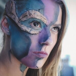 Jenna Saras Instagram - Make up test as Nebula
Makeup artist: @stylingbyklio 
Photographer: @conradbester 

#actress #model #actorslife #setlife #makeuptest #mua #muasupport #nebula #guardiansofthegalaxy