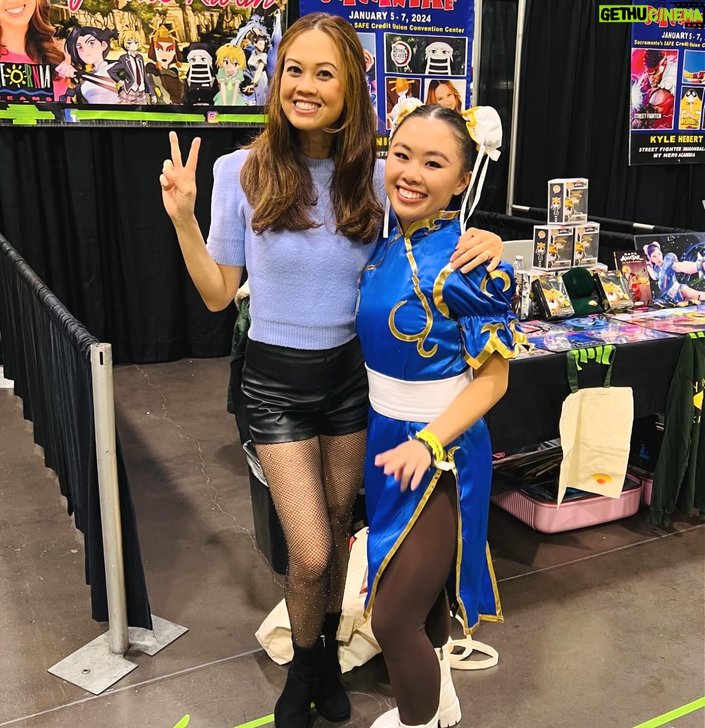 Jennie Kwan - 1.2K Likes - A huge thank you to @sacanimeofficial for having me for yet another spectacular weekend! It was a treat to see so many familiar faces, chat with those of you who weren’t able to meet me last year but came through this time around, and meet new friends. Especially all my Chun-li’s!! All your energy helped to make the start of the year a blast!
.
.
.
#voiceactor #vo #sacanime #animecon #animeconvention #avatarthelastairbender #suki #streetfighter #streetfighter6 #chunli #chunlicosplayer #fightinggames #fightinggamecommunity #meetandgreet #autographsigning