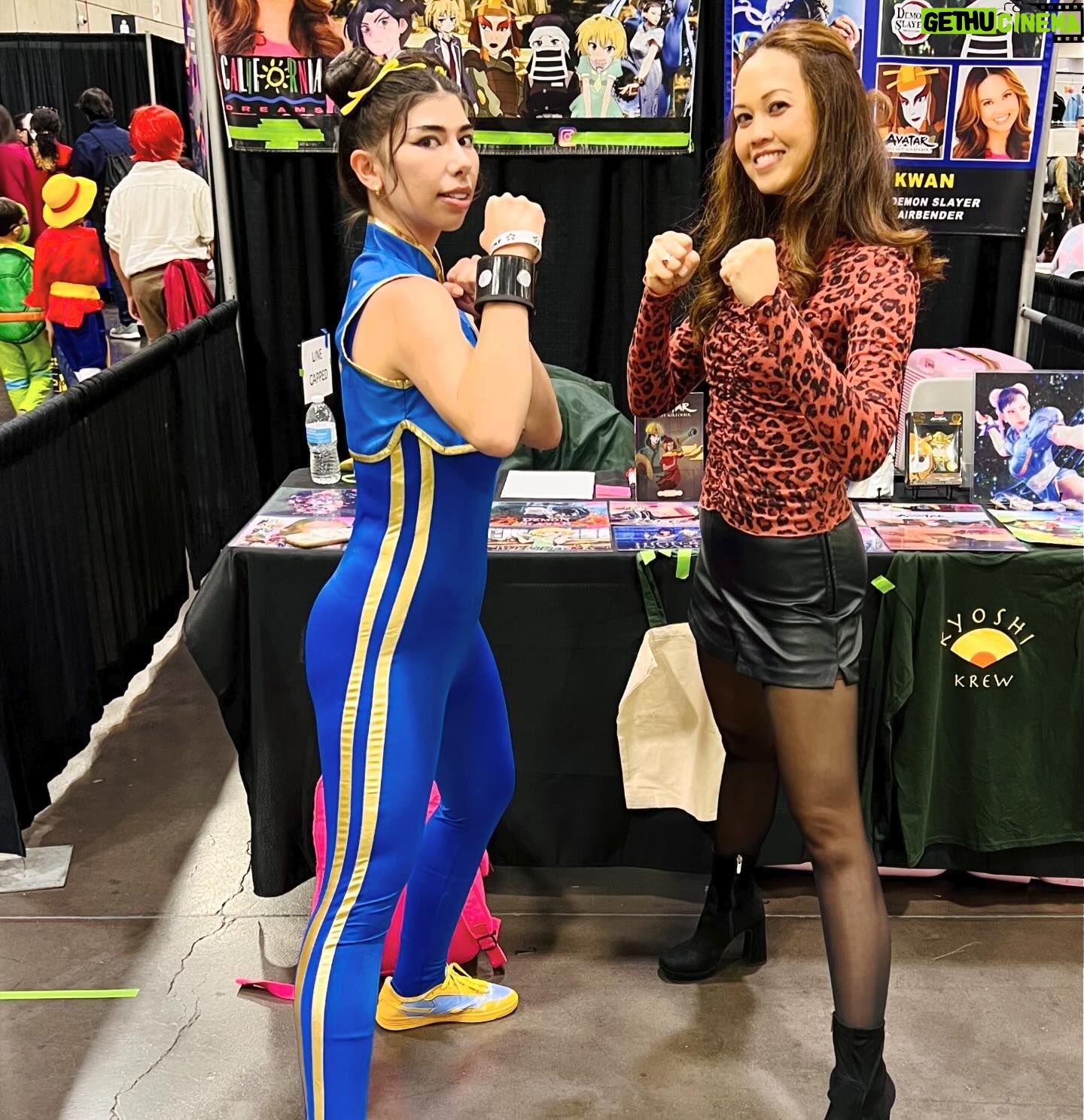 Jennie Kwan - 1.2K Likes - A huge thank you to @sacanimeofficial for having me for yet another spectacular weekend! It was a treat to see so many familiar faces, chat with those of you who weren’t able to meet me last year but came through this time around, and meet new friends. Especially all my Chun-li’s!! All your energy helped to make the start of the year a blast!
.
.
.
#voiceactor #vo #sacanime #animecon #animeconvention #avatarthelastairbender #suki #streetfighter #streetfighter6 #chunli #chunlicosplayer #fightinggames #fightinggamecommunity #meetandgreet #autographsigning