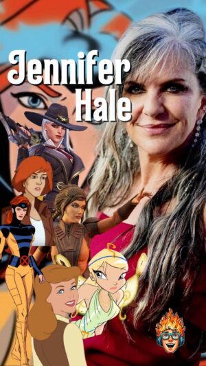 Jennifer Hale Instagram - I spoke with voice legend @jhalegram about her career, the value of children’s media, and becoming everyone’s favorite superhero. 

Get ‘Head On Fire’ on Apple Podcasts, Spotify, YouTube, or wherever you get your podcasts.