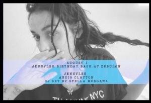 Jennifer Lindberg Instagram - WELL HELLO!!! SOOOO EXCITED FOR THIS ONE..
its been near 6 years since i have played a proper show..
i will be celebrating my birthday on this evening..
and i couldnt be more pumped to share the stage w my nephew @audioclayton .. he will be performing his new LP.., which is incredible.. i will most likely have a few surprise guests come and do a song or two… @goldensuns and @normito will be up there , playing w me… and miss stella @steezmeez will be selecting the best music for the post show boogie!!! 
its going to be a smash.. and I CANNOT WAIT!

AUGUST FIRST! come one, or come all, but please…come!!!!
for tickets: lincoln bio
