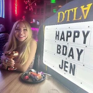 Jennifer Lyons Instagram - Thank you @nadiadawndhawan and @emmazerner. I loved going down the rabbit hole @proabitiondtla  with you and the Mad Hatter!!! Yummy cheesecake too. Xoxo