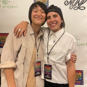 Jennifer Parkhill Instagram - Happy pride, queers and allies!
🏳️‍🌈🦄🏳️‍🌈🏳️‍⚧️🏳️‍🌈💖✨

Another gay turn around the sun. 
This one marks 10 years out of le closet for me. 
I feel nostalgic and grateful for the entire journey, even the challenging parts — those cracked me open and gave me new eyes to see with too. They softened me, they changed my view, my purpose. May the journey continue. May we continue to stare right down the barrel of love. 

Xo

.
.
📷 1: Sean Salcido
HMU: @mylanmedrano 
Styling: Rebecca Dreiling
.
.
.
.
#gaypride #pridemonth #lesbian #nonbinary #lgbtq🌈