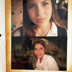Jennifer Parkhill Instagram - “Honey comb. The roses I bought. Pencils I stand in line to sharpen in the portable classroom in the sixth grade. Shorts I bleed through because I’m too embarrassed to tell anyone I got my period. Because I don’t have a mother to teach me about these things. Patten leather shoes that are too small. The golden arches I ride my bike toward because I want to run away but don’t know where else to go, so I eat nuggets and ride home, handle bars sticky with sweet and sour sauce.” 
— Yellow (excerpt)

I’ll be throwing it back to adolescence on April 30th, reading some poems packed with bittersweet pubescent angst and nostalgia from my forthcoming book of poetry, Teeth. 
It’s gonna get gooey and hopefully-possibly relatable? 🙏🏼 🫣🥴

(Swipe through for cringe adolescent photos — that 🌈 bikini and yet somehow I still hadn’t figured out how queer I was lol.)

Join us at 7pm on Tuesday April 30th @vintagebooksandwine for readings by @thefujikawa , @allisonpricedirector , 👋🏼, @jasminegamespoetry , @mikekpz_poetry , followed by an open mic ✍🏼 🎤 
(Link to sign up for the open mic in my bio)

See you there! 🤓💋
.
.
.
.
.
.
.
🎞️ 1 
📷 Sean Salcido
💄 @mylanmedrano 
👗 Rebecca Dreiling
.
.
#queerpoets #nationalpoetrymonth #AustinPoets #queerpoet #wordporn #poetry #nationalpoetrymonth #poetry #poem #queerpoetry