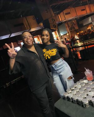 Jennifer Sears Instagram - Pulled up to #thebaldbrotherstour Atlanta show to see @tonybaker, @kevonstage, and @tahirmoore. Make sure you check ‘em out when they come to a city near you.👏🏾🙌🏾🔥 #thebakerykrew