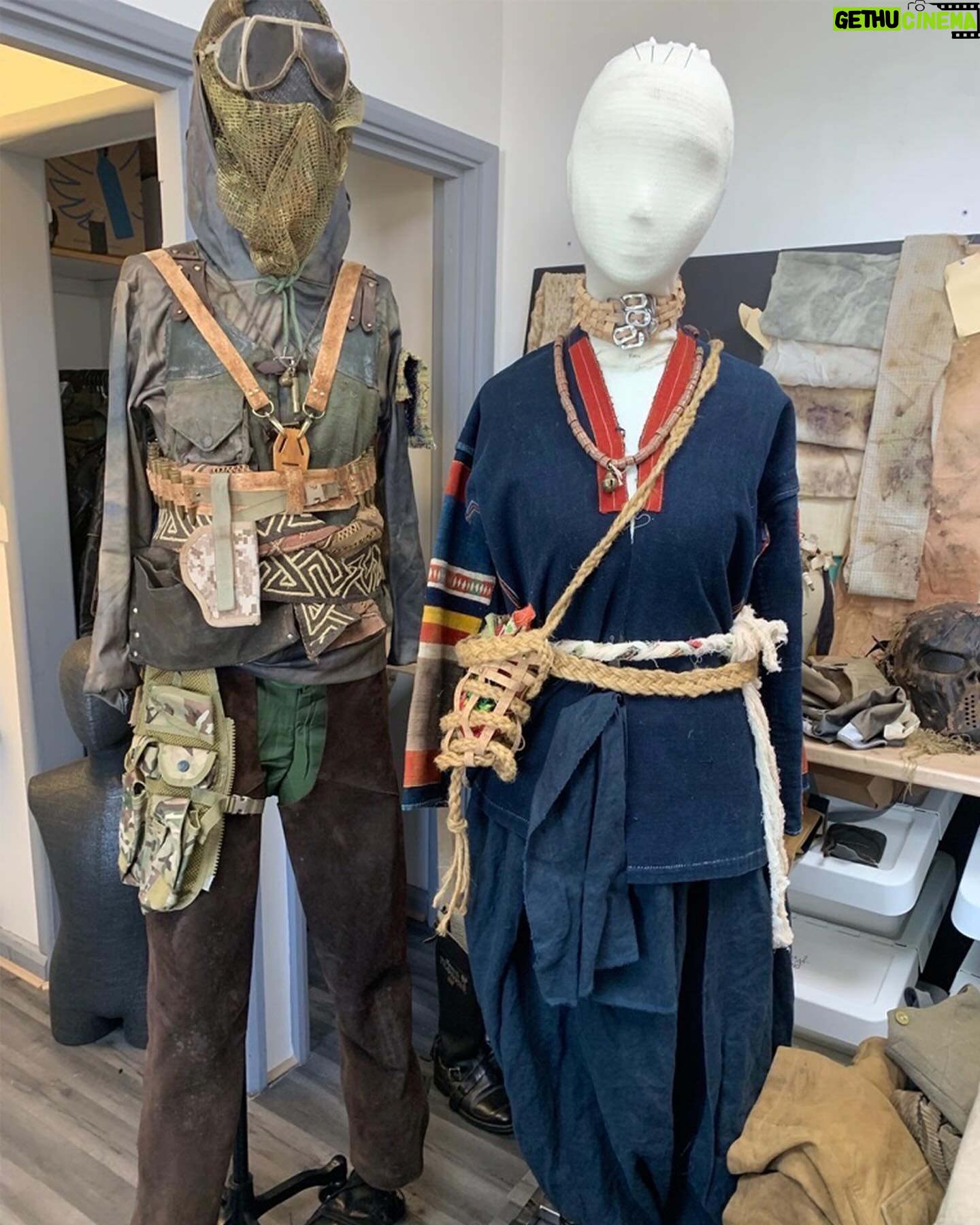 Jenny Beavan - 1.4K Likes - And now our leading character - Furiosa. Also a voyage of discovery starting with the child in the ‘Green Place’ and ending as the look of Charlize Theron in Fury Road.
Producer Doug Mitchell called me in April 2021 when I was working in Prague - they wanted costumes for principal characters in a stunt sequence for Furiosa, which I had no idea was in the works! They needed to get a sequence in the can by June in order to benefit from a tax break from the NSW (Australian) government. So Lauren and I started doing collages and thinking through the various looks Furiosa would need in her progress through the story.
Moving back to London we started to put together found clothing and accessories to see what would work and communicate the look to our team in Australia. As I mentioned before, we had to do this via cyber space as we couldn’t get to Australia until the following January due to strict Covid quarantine in Sydney. But with a superb team there and some wonderful makers in London we managed to get an enormous amount of work done before we could set off. So exciting when Lauren and I finally got to our workshop in Chullora and started work with that extraordinary team of craftspeople .. and find Furiosa for real!
So here she is from collage to final look via various trial runs at the various jobs she gets to do and her disguises …
@madmaxsaga
@anyataylorjoy
@lauren_reyhani_costume
@jasinboland