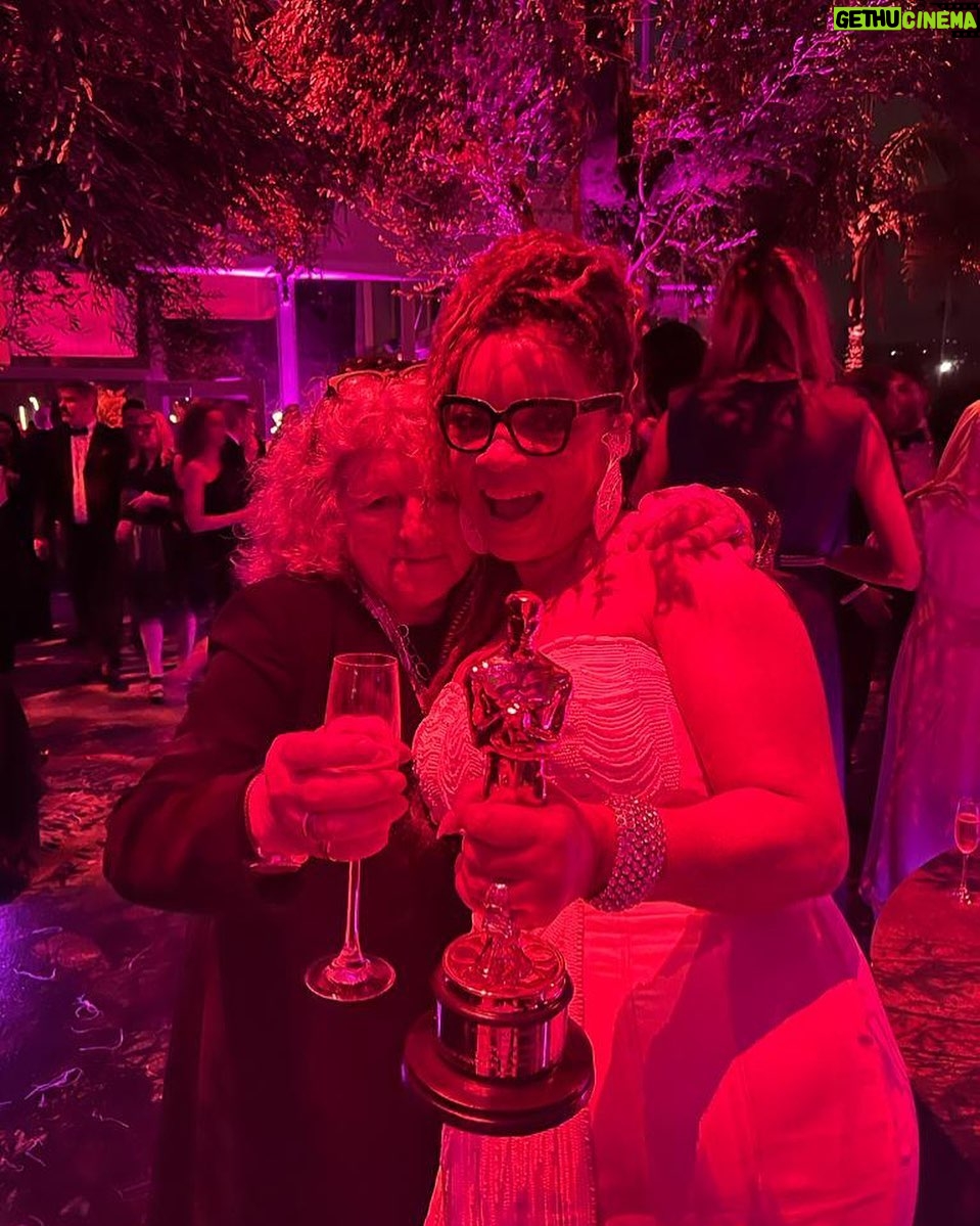 Jenny Beavan - 1.6K Likes - At the Vanity Fair party with wonderful Ruth Carter! She gave me my Oscar last year and I am only sorry I couldn’t present hers this year!!
One of the highlights for me this year was meeting all my fellow nominees. What a group of incredible costume designers and women!