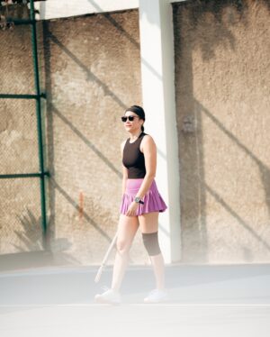 Jenny Zhang Instagram - Beautiful day with @teniscene 

thank you….
📸 @snap.nuel (BEST fotonya 😍)