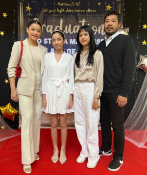 Jenny Zhang Instagram - Yayy it’s Koyuki’s Graduation Day. 
we are so proud of you…Fly high my love ❤️.
I love you so much.