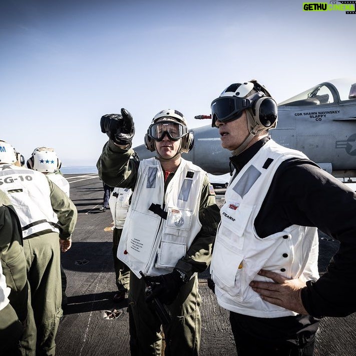 Jens Stoltenberg - 3.9K Likes - An honour to visit the impressive USS George H.W. Bush in the Adriatic, now leading a strike group under #NATO command. The deployment is a perfect example of Europe & North America together in NATO, staying strong, delivering deterrence & keeping our people safe.
#NeptuneStrike