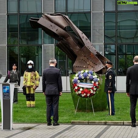 Jens Stoltenberg - 4.3K Likes - We remember #September11 & all those who have sacrificed in the fight against terrorism. 20 years ago we stood in solidarity. Today, in a more dangerous world, North America & Europe must continue to stand together in #NATO, because whatever happens, we are safer together.