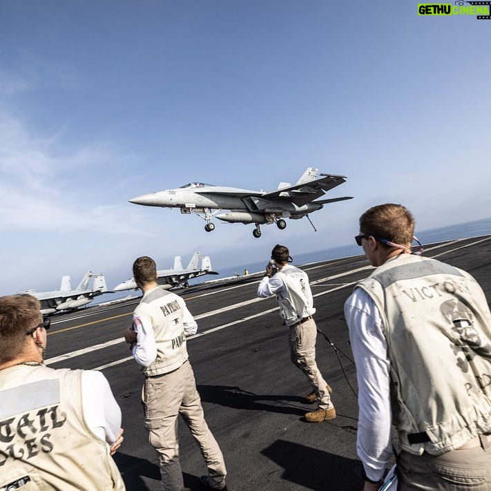 Jens Stoltenberg - 3.9K Likes - An honour to visit the impressive USS George H.W. Bush in the Adriatic, now leading a strike group under #NATO command. The deployment is a perfect example of Europe & North America together in NATO, staying strong, delivering deterrence & keeping our people safe.
#NeptuneStrike