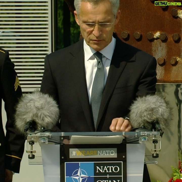 Jens Stoltenberg - 3.1K Likes - Today we remember #September11 @NATO. We stand with the US in fighting terrorism, as we did when we went into #Afghanistan. The sacrifices of our troops & of the Afghan people have not been in vain. Tomorrow peace negotiations start, an historic opportunity which all must seize.