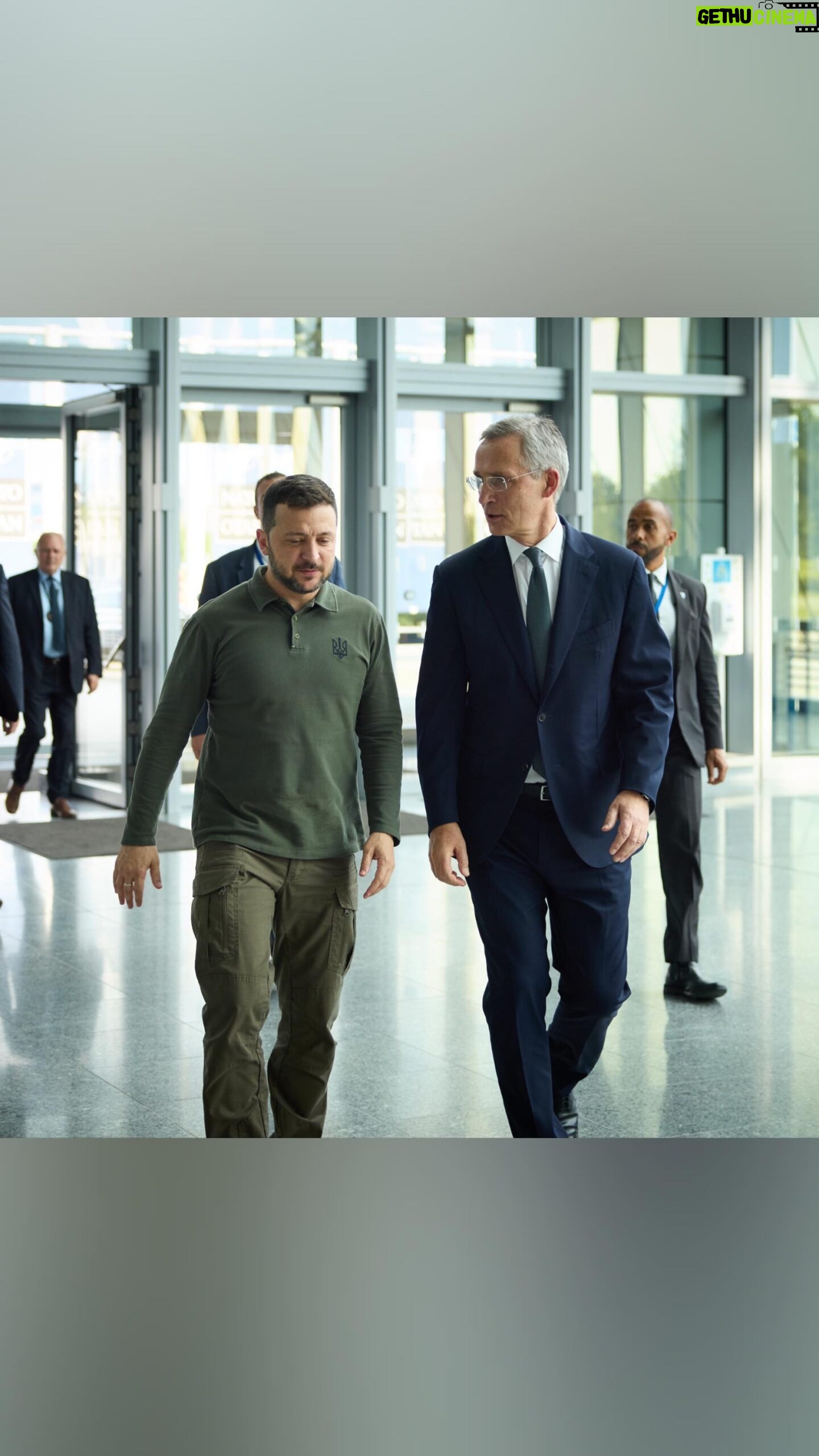 Jens Stoltenberg - 27.3K Likes - Today we met in Brussels to discuss our preparations for @NATO’s Washington Summit. More support to Ukraine will be on top of the agenda, and we are on track for a successful summit.
We stand together against Russian aggression. Ukraine will become a member of NATO.
____
Сьогодні ми зустрілися в Брюсселі, щоб обговорити підготовку до саміту НАТО у Вашингтоні. Збільшення підтримки України буде головним питанням порядку денного, і ми на шляху до успішного саміту.
Ми стоїмо разом проти російської агресії. Україна стане членом НАТО.