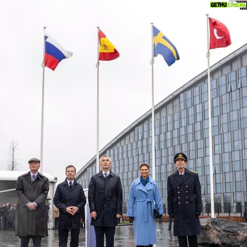 Jens Stoltenberg - 9.3K Likes - Today we raised the Swedish flag at NATO Headquarters & across the Alliance for the 1st time. Sweden has taken its rightful place at NATO’s table under the shield of Article 5 protection – the ultimate guarantee of our freedom & security. All for one & one for all. Welcome 🇸🇪.