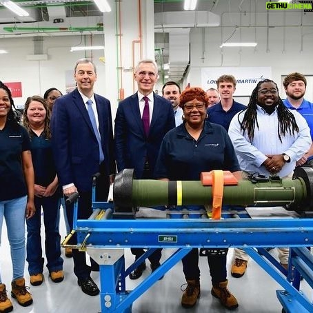 Jens Stoltenberg - 3.8K Likes - Wrapping up a great visit to the United States.
From Washington D.C. to Alabama and Florida – meeting with political leaders, industry, and the military – I carried the same core message:
NATO makes all Allies more safe, secure & prosperous.