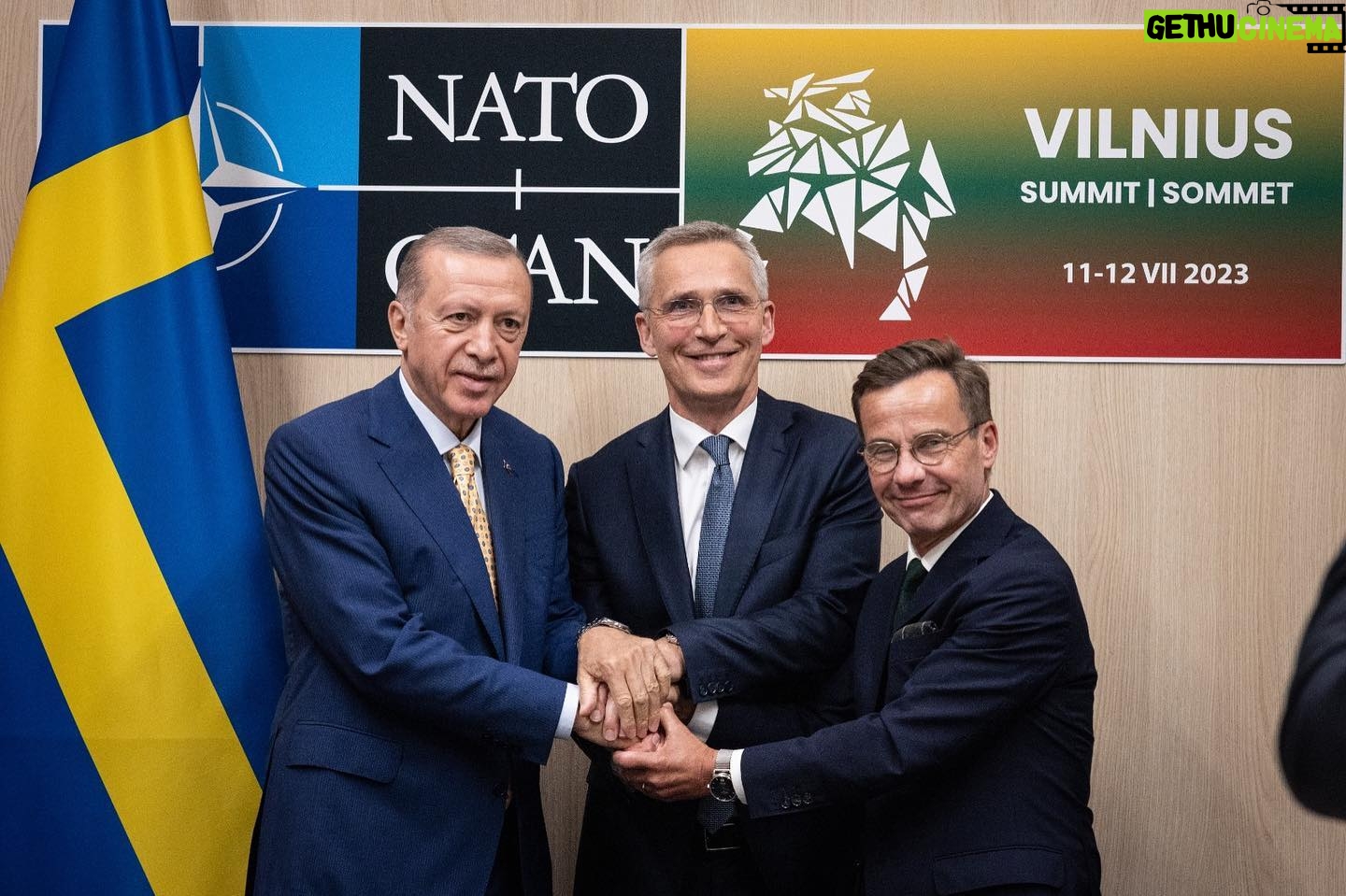 Jens Stoltenberg - 13.1K Likes - Glad to announce that after the meeting I hosted with @rterdogan & @kristerssonulf, President Erdogan has agreed to forward Sweden's accession protocol to the Grand National Assembly ASAP & ensure ratification. This is an historic step which makes all NATO Allies stronger & safer.