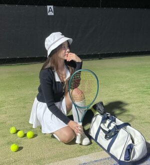 Jeong Seo-ha Instagram - 사랑해요❤️
#wilson 
#wilsontennis 🎾