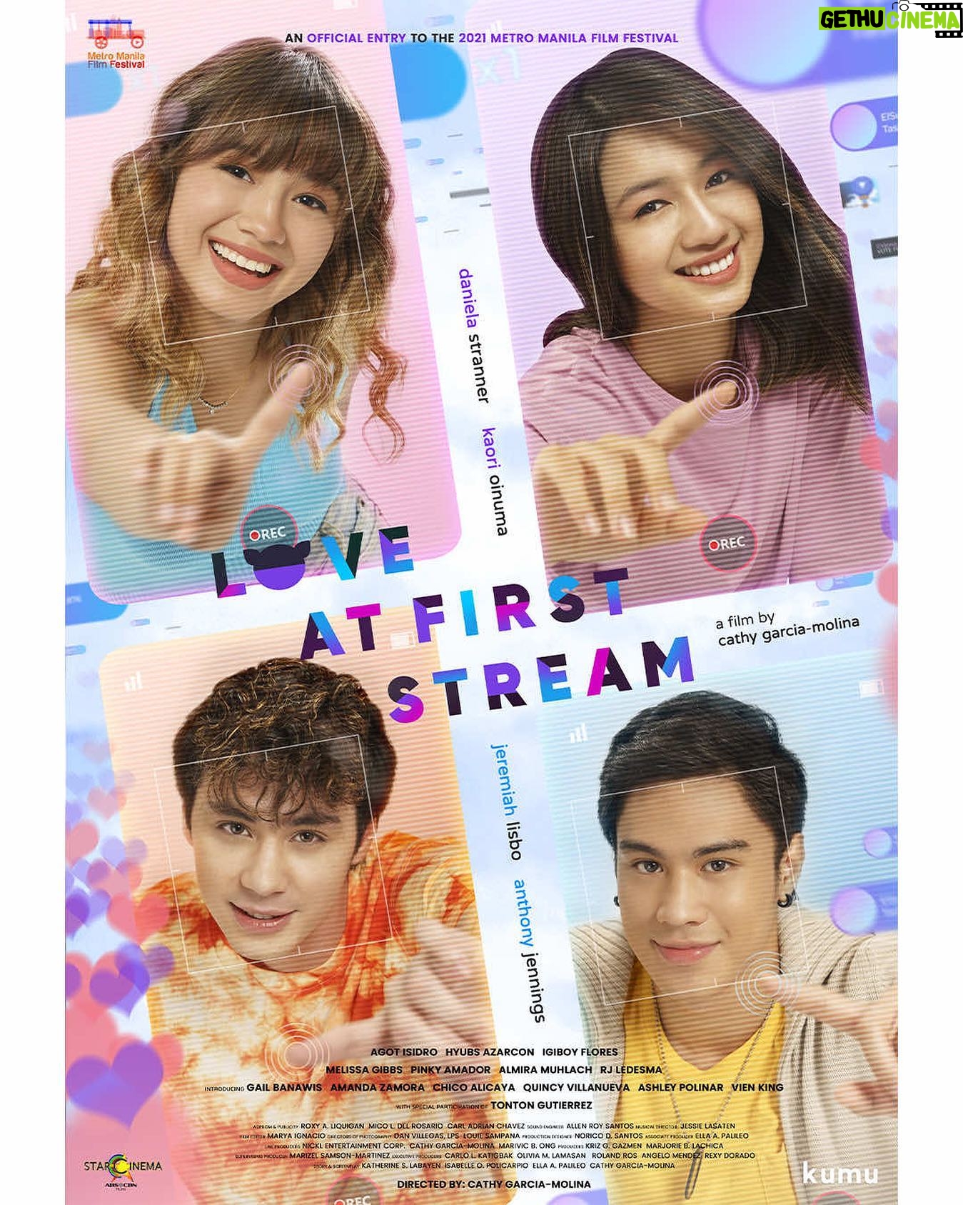 Jeremiah Lisbo - 22K Likes - ICYMI: Check out LOVE AT FIRST STREAM's official poster!
This Christmas, join your STREAM TEAM - Daniela Stranner, Kaori Oinuma, Anthony Jennings, and Jeremiah Lisbo - as they show us what it means to be UNSTOPPABLE! This Cathy Garcia-Molina movie is coming at yah this MMFF 2021!
Follow us at bit.ly/StarCinemaXKumu for more updates!