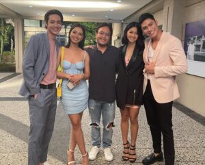 Jeremiah Lisbo Instagram - My first MMFF with RISE FAM and Direk Cathy! 🙏🏻❤️
#LoveAtFirstStream this December 25 na in CINEMAS! 🙌🏻 🥳