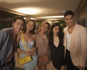 Jeremiah Lisbo Instagram - My first MMFF with RISE FAM and Direk Cathy! 🙏🏻❤️
#LoveAtFirstStream this December 25 na in CINEMAS! 🙌🏻 🥳