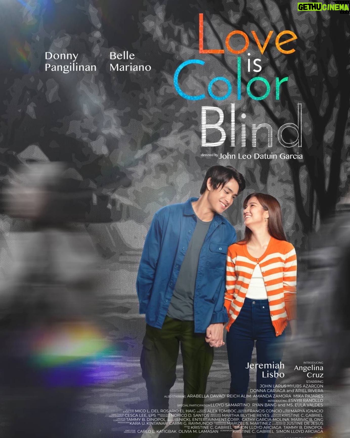 Jeremiah Lisbo - 42.2K Likes - Let this be Cara and Ino's reminder that in times of darkness, there will always be light… and colors. 🌈
SABEEEEE? Share mo na rin your feels about #LoveIsColorBlind's official poster in the comments section below!
Directed by John Leo D. Garcia
Streaming starts Dec. 10 on iWantTFC, KTX.ph, Smart GigaPlay, Cignal PPV, Sky Cable PPV, and TFC IPTV!
#HelloCaraAndIno
#LICBOfficialPoster