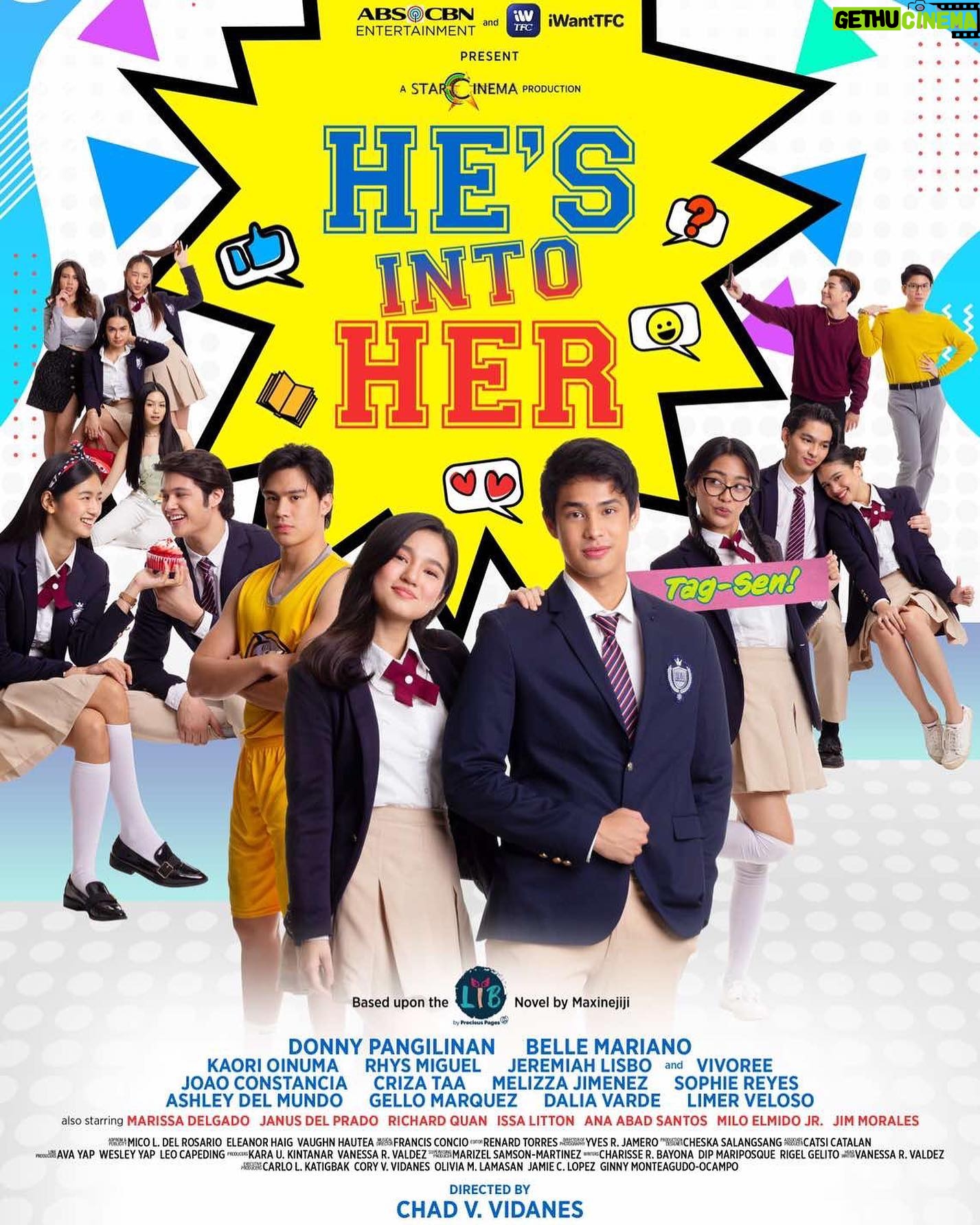 Jeremiah Lisbo - 24.8K Likes - Handa na ba kayo?
HOO-HAH! HOO-HAH! Poster 1 from our #PosterExHIHbit is out! 📣
#HesIntoHer this May 30 na on A2Z Channel, Kapamilya Channel, and Kapamilya Online Live! You can also watch it first on iWant TFC this May 28! 💙❤️
Who's as excited as we are?