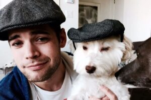 Jeremy Jordan Instagram - I debated posting about this, but i really miss my puppy today.

A few weeks ago, we lost our sweet Riley. For nearly 12 years, she filled our home and hearts with love and companionship. It was sudden and unexpected and we were not ready.

Riley loved all humans (and some dogs) and she was one of the most expressive dogs I've ever met. I made myself a pb&j the other day and there was nobody there to lick up the stray peanut butter. There's a massive empty hole in our home.

So I'm sharing her here with you all. If you met her, you loved her, and if you didn't, you sure as hell would have. We love you, Riley Bear.