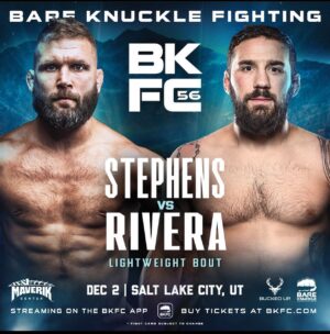Jeremy Stephens Instagram - @bareknucklefc Dec 2 Salt Lake City, Utah @maverik_center