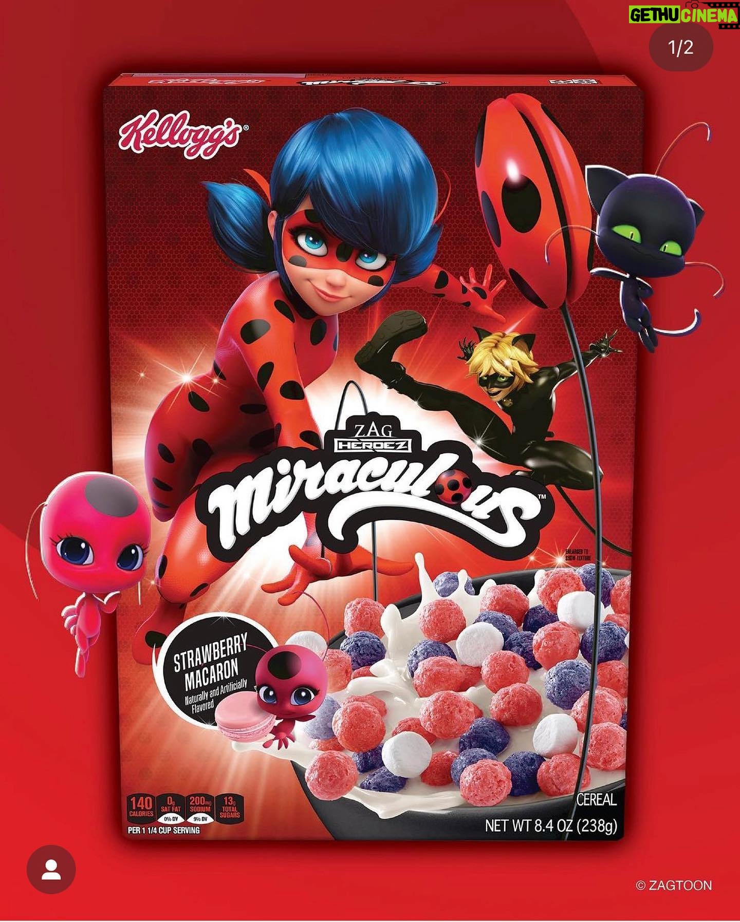 Jeremy Zag - 79.4K Likes - Yummi! 🥰 #kelloggs #miraculousladybug @kelloggsus